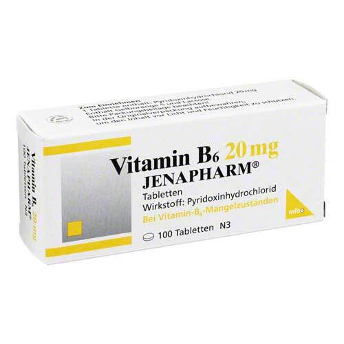 Vitamin B6 20 mg Jenapharm Tabletten - 1