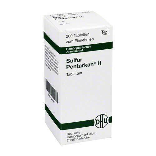 DHU Sulfur Pentarkan H Tabletten - 1