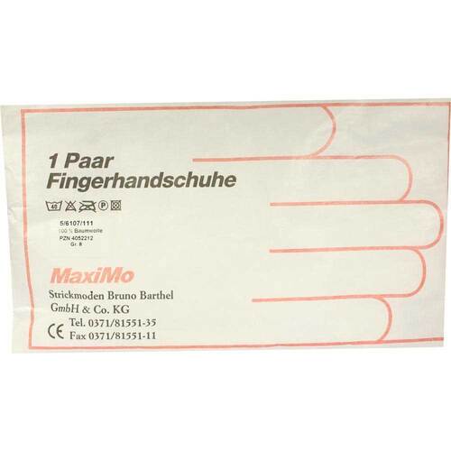 Handschuhe Strick Baumwolle - 1