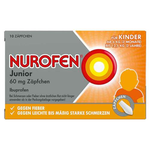 NUROFEN® Junior 60 mg Z&auml;pfchen - 1