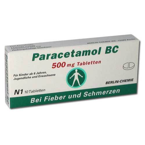 Paracetamol BC 500 mg Tabletten - 1