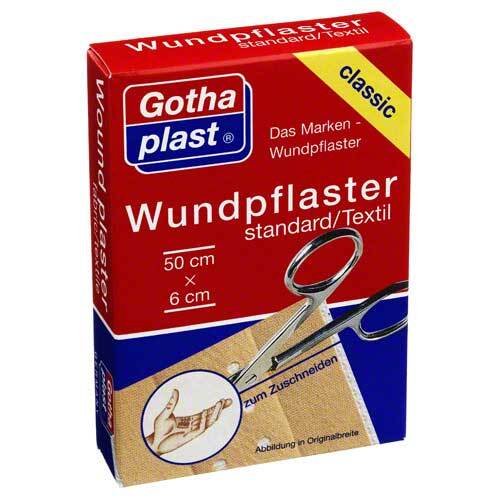 Gothaplast Wundpflaster standard 50cmx6cm Euroaufh&auml;nger - 1