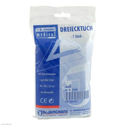 Dreiecktuch rohwei&szlig; 90x90x127 31100 - 1