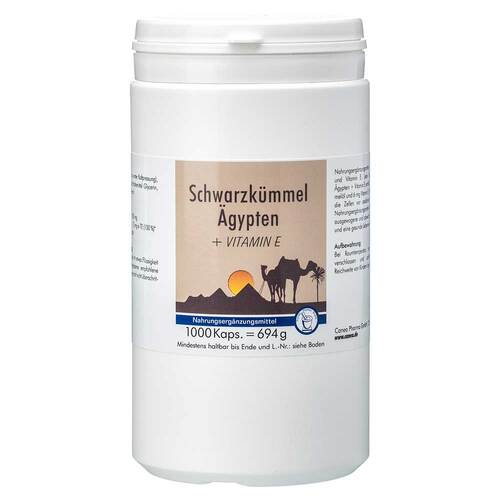 Schwarzk&uuml;mmel &Auml;gypten + E Kapseln - 1