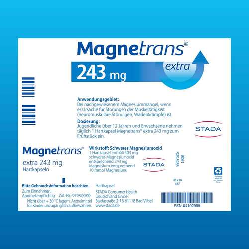 Magnetrans extra 243 mg Hartkapseln - 9