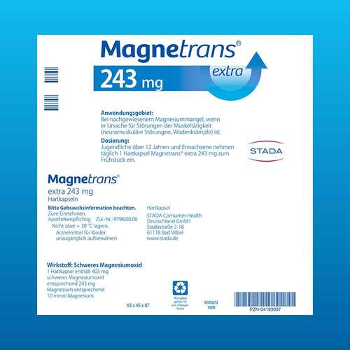 Magnetrans extra 243 mg Hartkapseln - 9