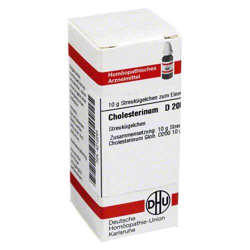 DHU Cholesterinum D 200 Globuli - 1