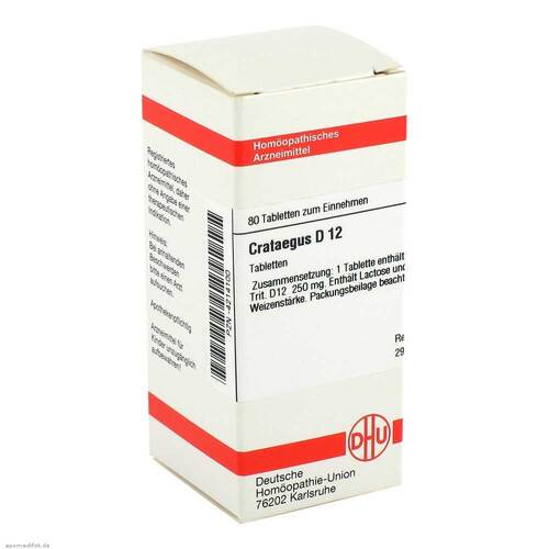 DHU Crataegus D 12 Tabletten - 1