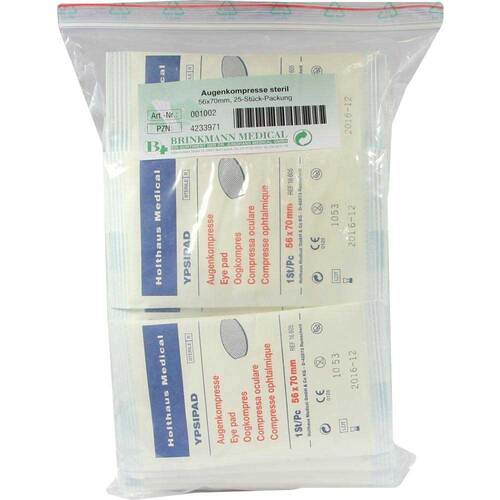 Augenkompressen steril 56x70 - 1