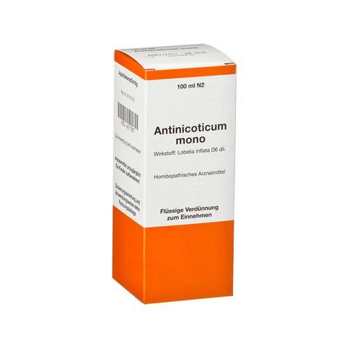 Antinicoticum mono Tropfen - 1