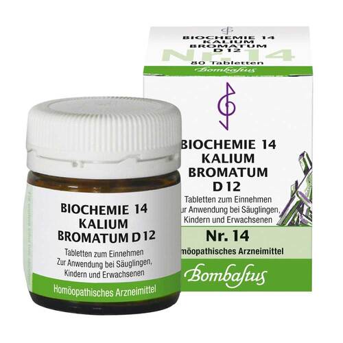 Biochemie 14 Kalium bromatum D 12 Tabletten - 1