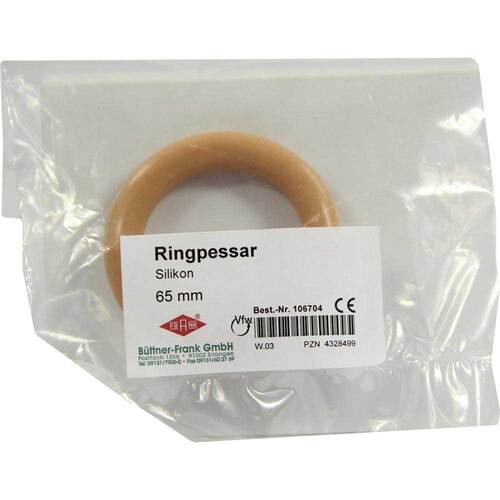 Ringpessar Silikon 65 mm Stahlfeder - 1