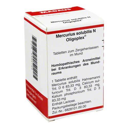 Mercurius solubilis N Oligoplex Tabletten - 1