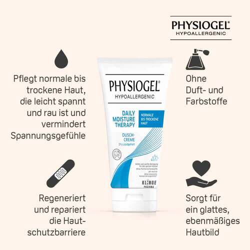 Physiogel Daily Moisture Therapy Dusch Creme f&uuml;r normale bis trockene Haut - 3