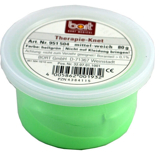 Bort Therapie Knet mittel weich hellgr&uuml;n - 1