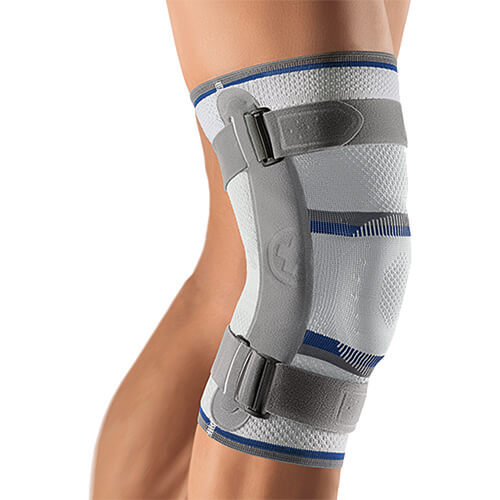 Bort Kniebandage mit Gelenk xx-large silber - 1