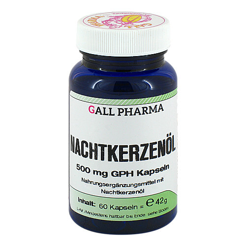 Nachtkerzen&ouml;l 500 mg GPH Kapseln - 1