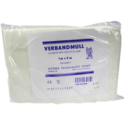 Verbandmull 1x5m unsteril - 1