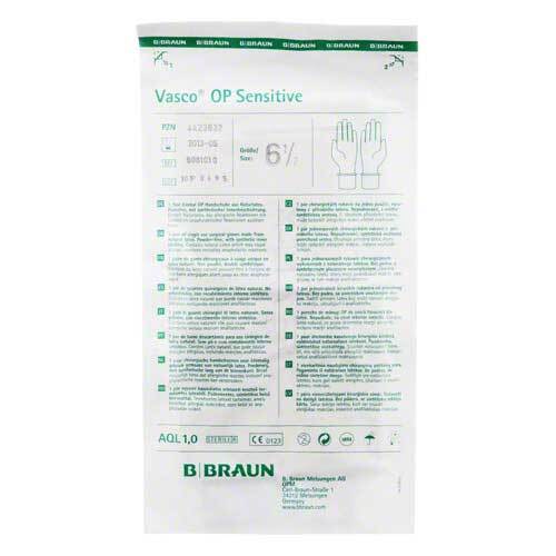 Vasco Op Handschuhe puderfrei Gr&ouml;&szlig;e 6,5 steril - 1