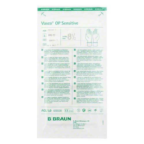 Vasco Op Handschuhe puderfrei Gr&ouml;&szlig;e 8,5 steril - 1
