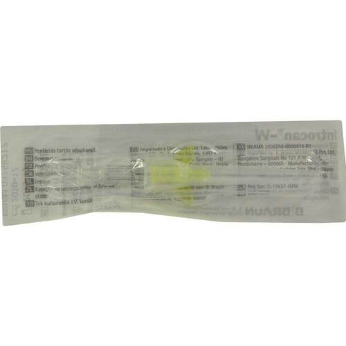 Introcan W Kan&uuml;le 0,7x19mm mit Fixierfl&uuml;gel - 1