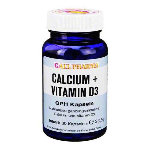 Calcium + Vitamin D3 GPH Kapseln - 1