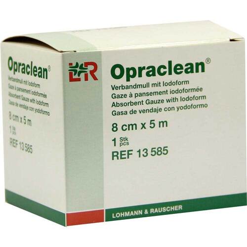 Opraclean Verbandmull mit Jodo - 1
