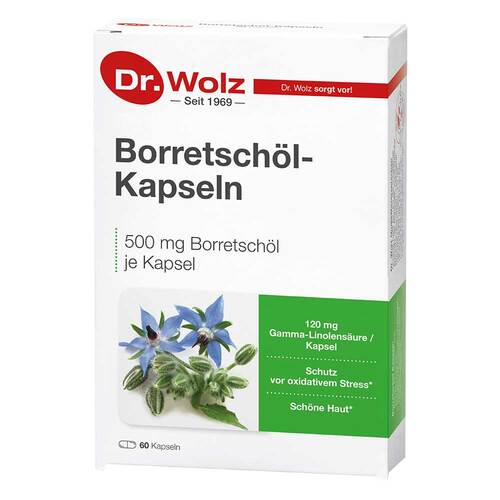 Borretsch&ouml;l Kapseln Dr. Wolz - 1