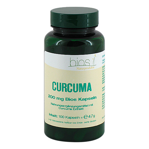 Curcuma 200 mg Bios Kapseln - 1