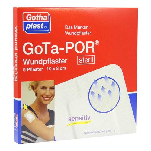 Gota-Por Wundpflaster steril 80x100 mm - 1