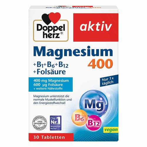 Doppelherz Magnesium 400 mg Tabletten - 1