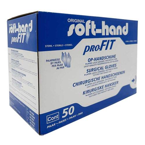 Handschuhe OP Latex steril Gr&ouml;&szlig;e 7,5 - 1