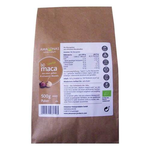 Maca 100% Pur Bio Pulver - 1