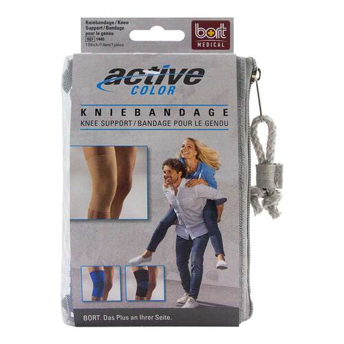 Bort Activecolor Kniebandage x-large schwarz - 1