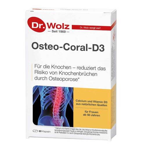 Osteo Coral D3 Dr. Wolz Kapseln - 1