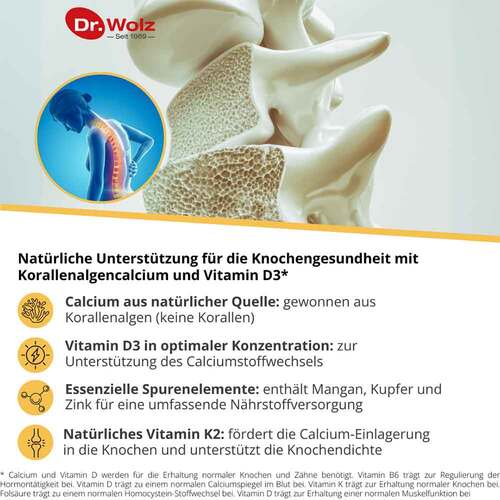 Osteo Coral D3 Dr. Wolz Kapseln - 5