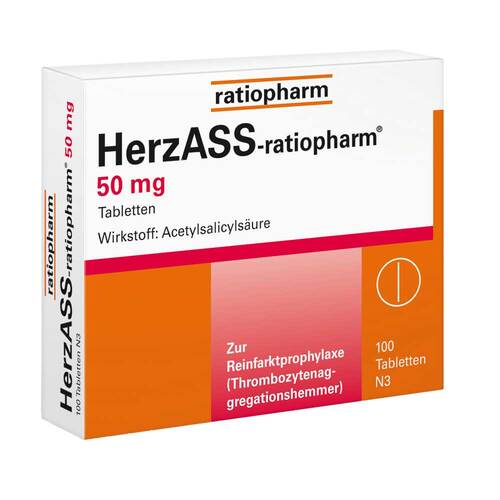 HerzASS-ratiopharm® 50 mg - 1