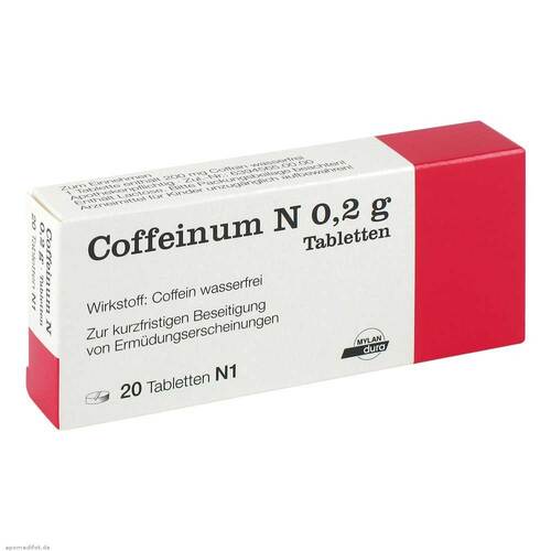 Coffeinum N 0,2 g Tabletten - 1