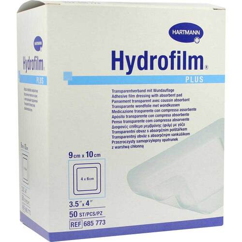 Hydrofilm Plus Transparentverband 9x10 cm - 1