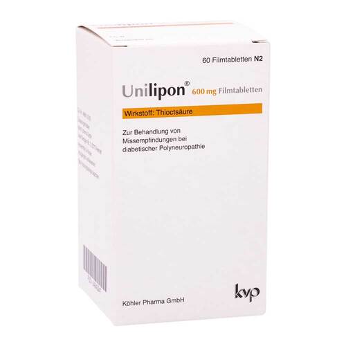 Unilipon 600 mg Filmtabletten - 1