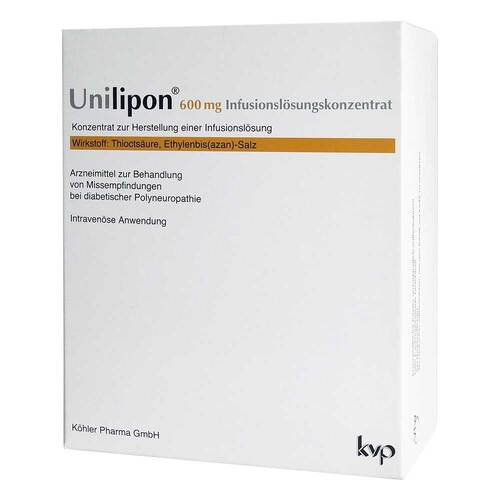 Unilipon 600 mg Infusionsl&ouml;sungskonzentrat - 1