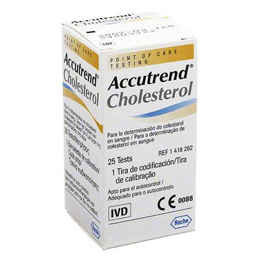 Accutrend Cholesterol Testst - 1