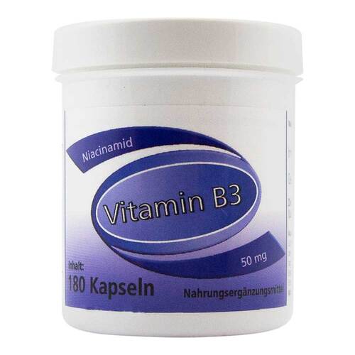 Vitamin B3 Niacinamid 50 mg Gerimed Kapseln - 1