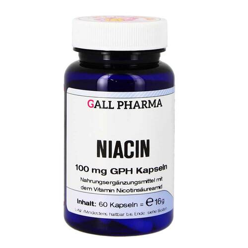 Niacin 100 mg GPH Kapseln - 1