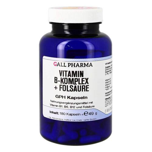 Vitamin B Komplex + Fols&auml;ure GPH Kapseln - 1