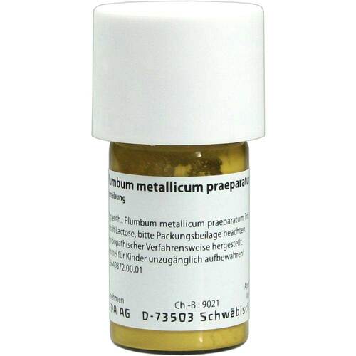 Plumbum metallicum Pr&auml;parat D 20 Trituration - 1