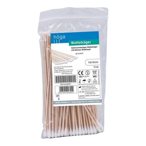 Wattetr&auml;ger 15cm mit kleinem Wattekopf - 1