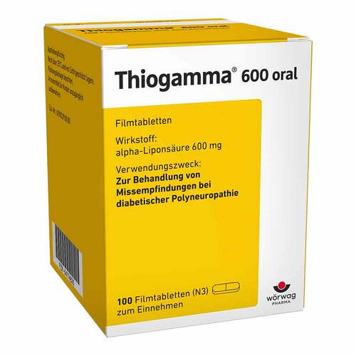 Thiogamma® 600 oral Filmtabletten - 1