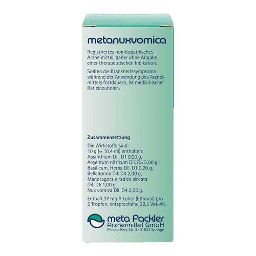 Metanuxvomica Tropfen zum Einnehmen - 2