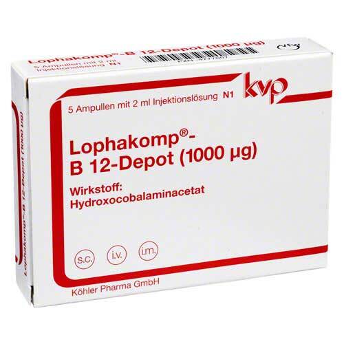 Lophakomp B 12 Depot 1000 µg Injektionsl&ouml;sung - 1